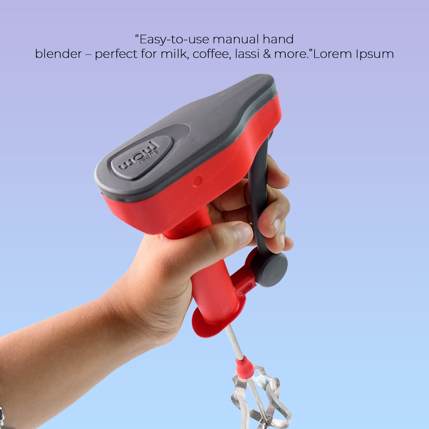 Supermom Multi-Function Power Blender for Beating, Liquidizing, and Churning Supermom Multi-Function Power Blender for Beating, Liquidizing, and Churning